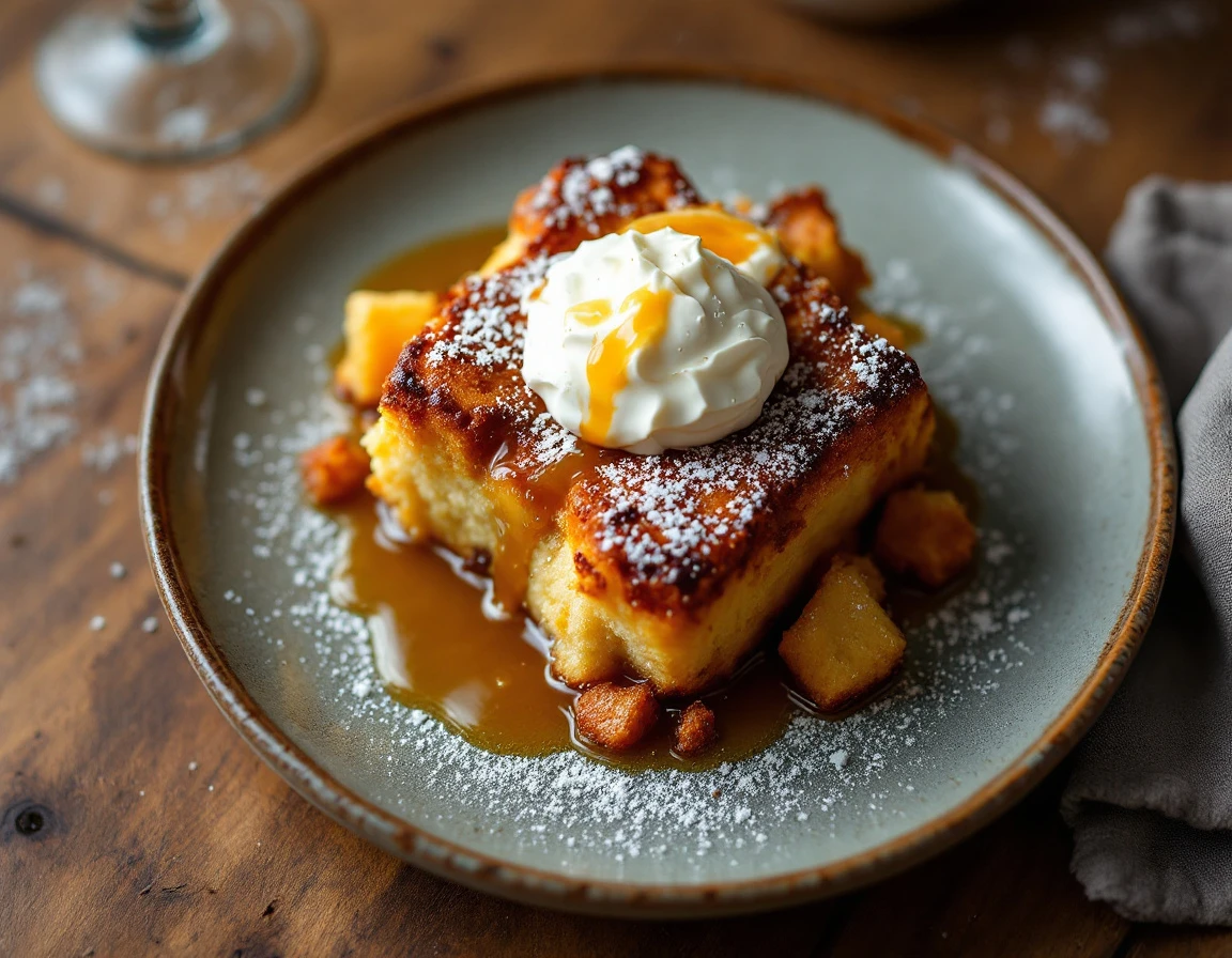 Alice's Curious French Toast Bread Pudding