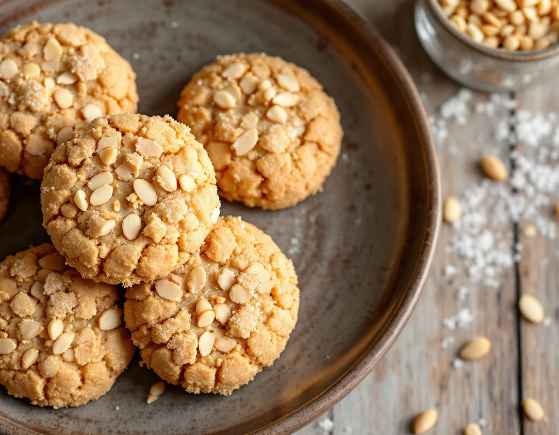 Almond Crunch Cookies