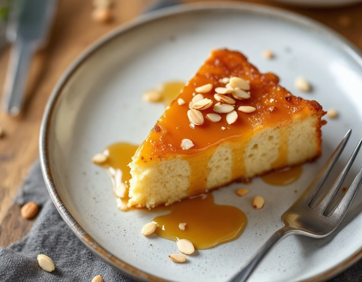 Almond Syrup Cake