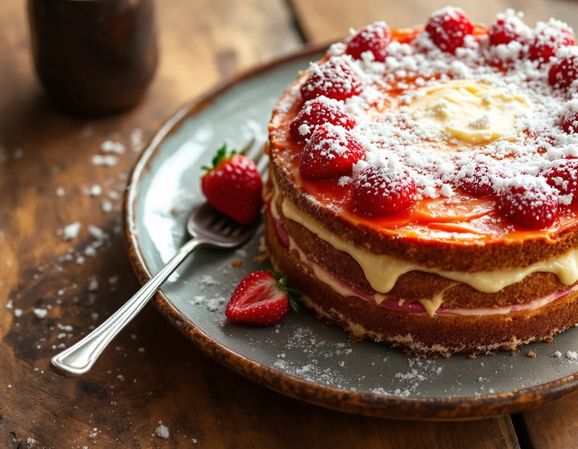 Ambrosia Layer Cake