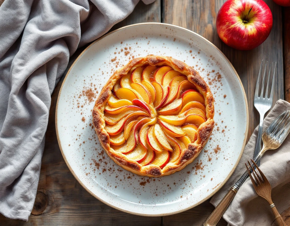 Apple Brioche Tart