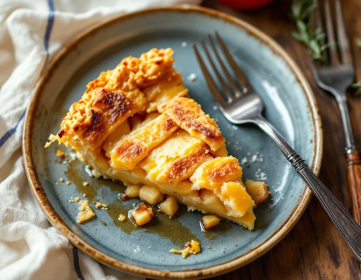 Apple Pie with Cheddar Crust