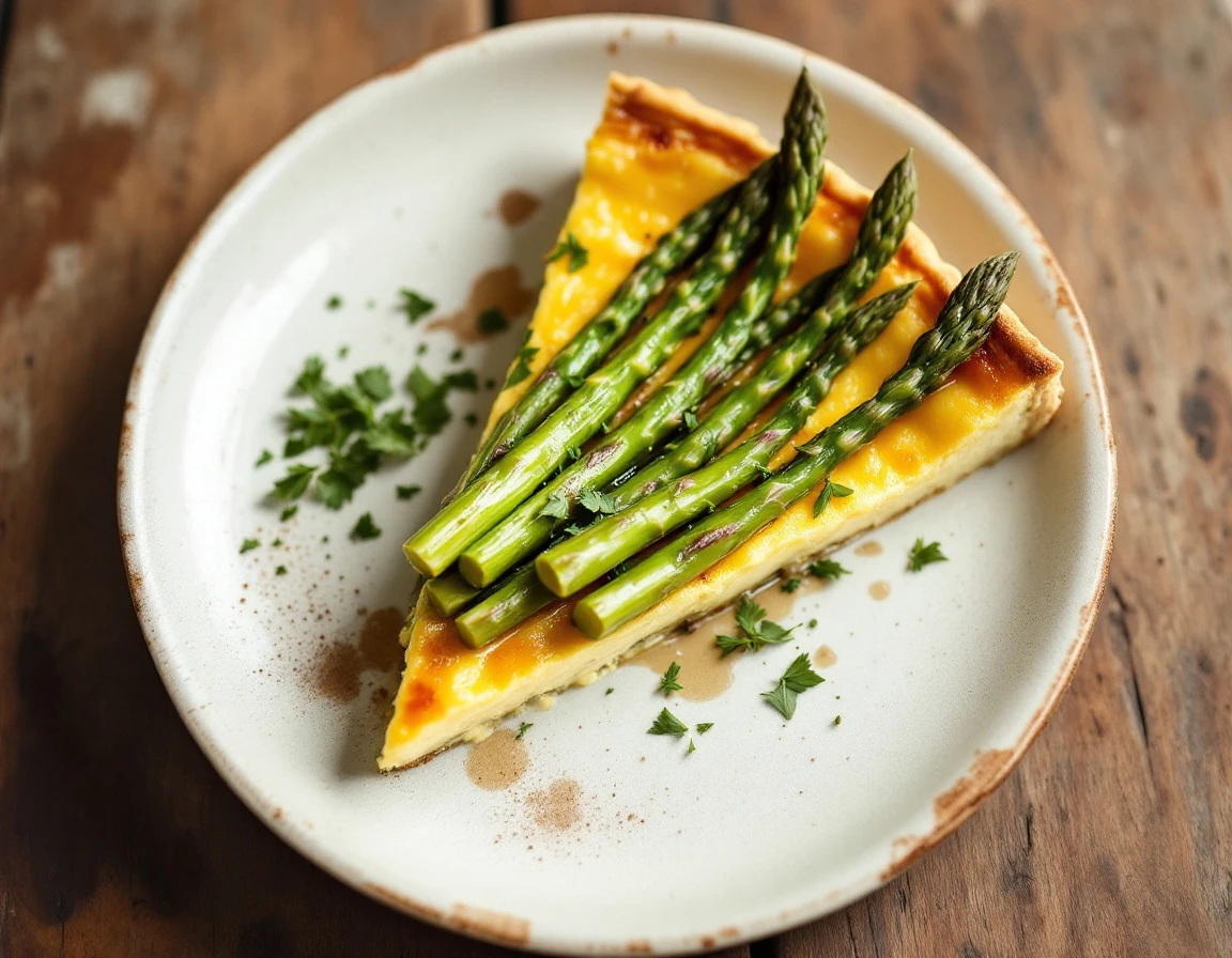 Asparagus Custard Tart