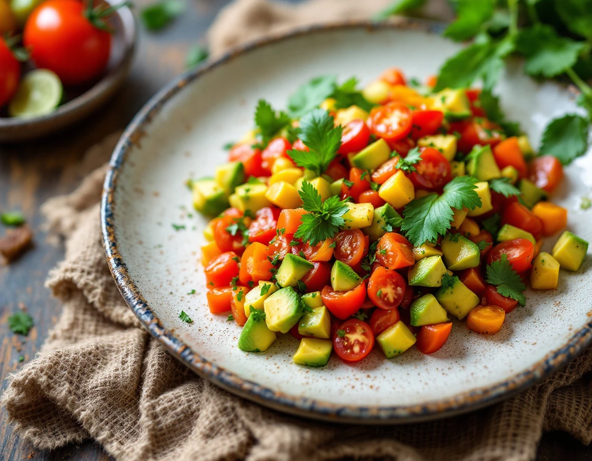 Avocado Tomato Salsa