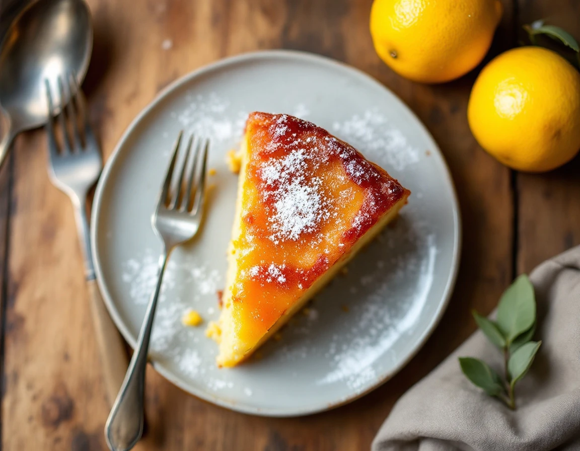 Backyard Citrus Upside-Down Cake