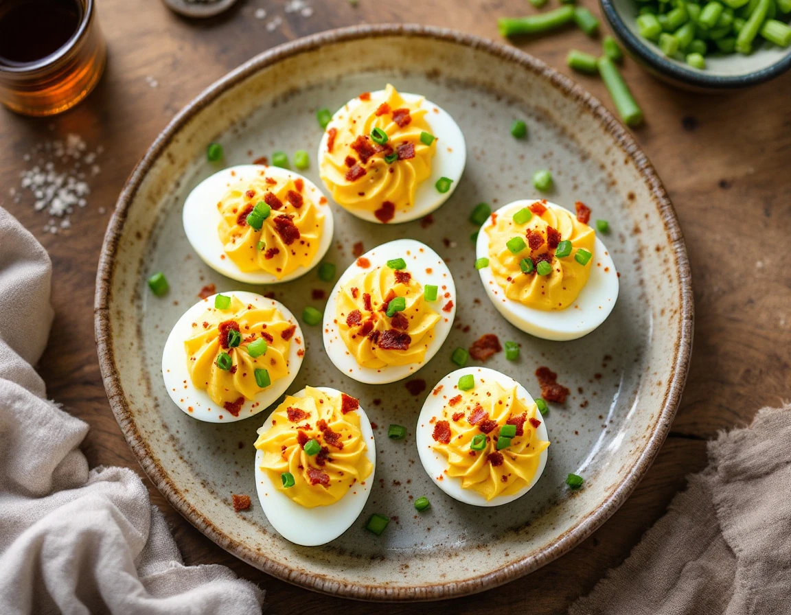 Bacon Deviled Eggs