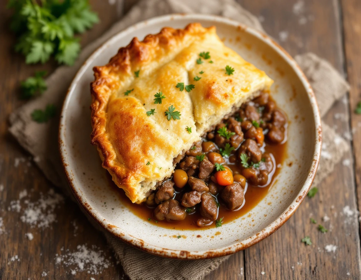 Beef and Guinness Pie
