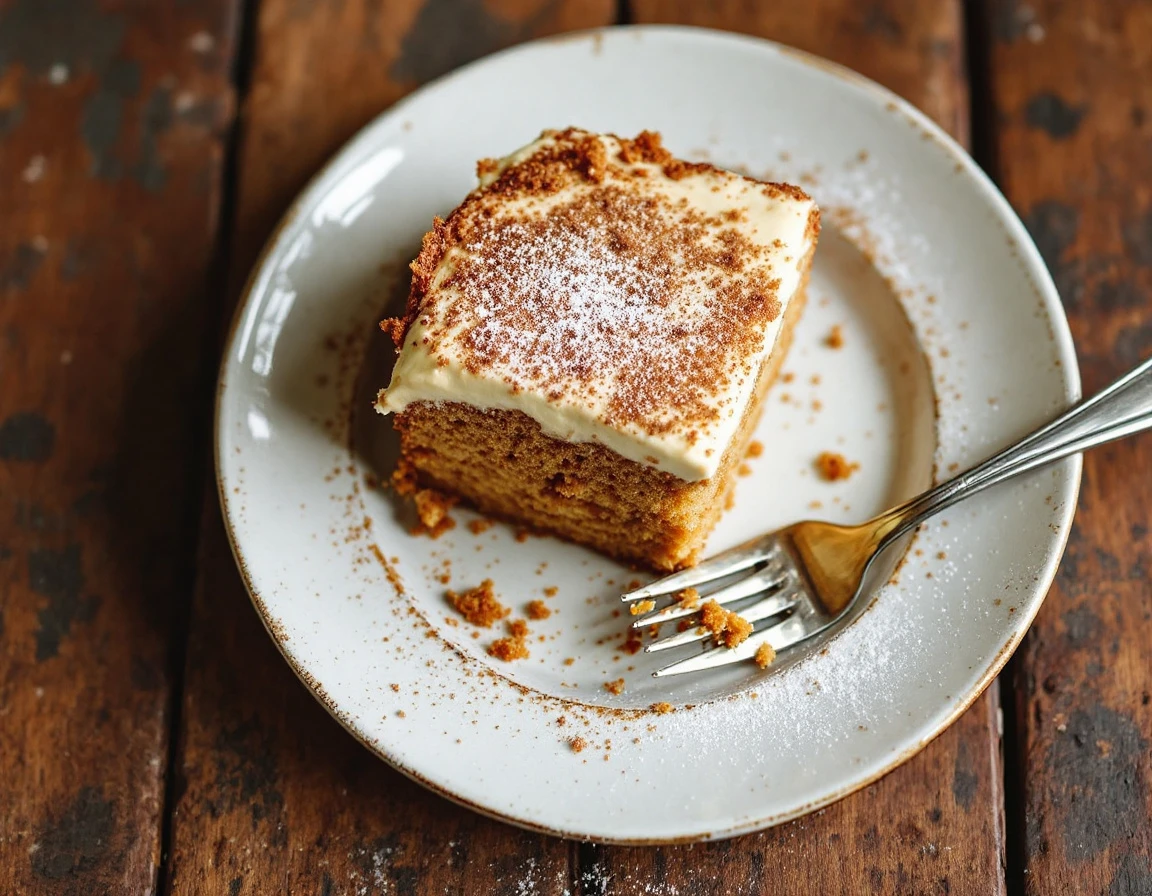 Brown Sugar–Ginger Cream Cake