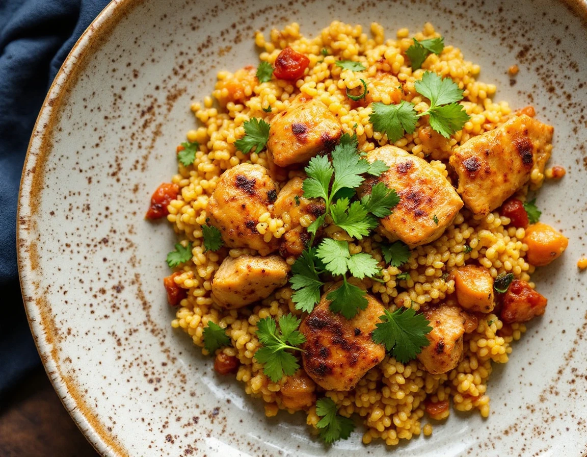 One-Pan Chicken Couscous